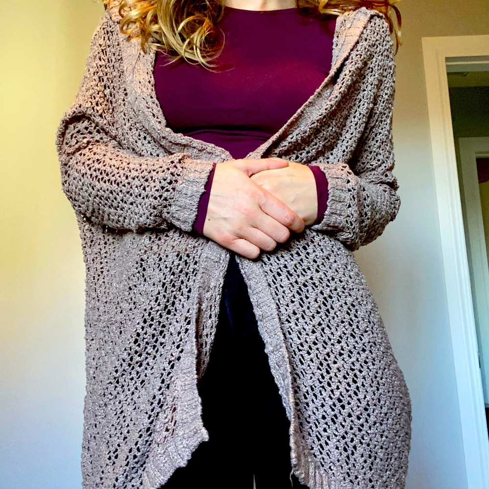 Beige cardigan